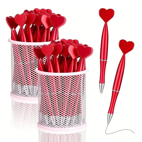 Creative Heart-Shaped Ballpoint Pen – Valentine’s Day Gift Idea